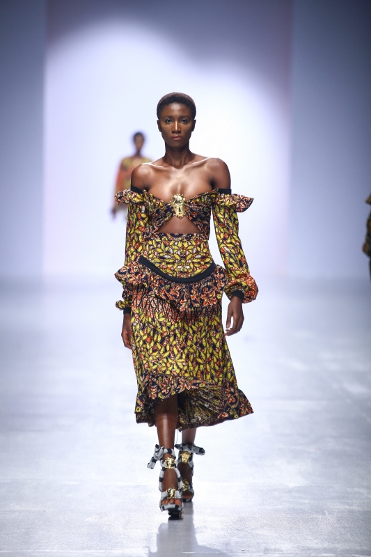 Loza Maleombho à la Lagos Fashion & Design Week 2016