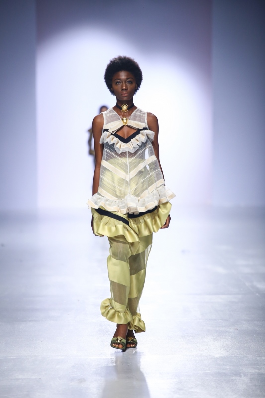 Loza Maleombho à la Lagos Fashion & Design Week 2016