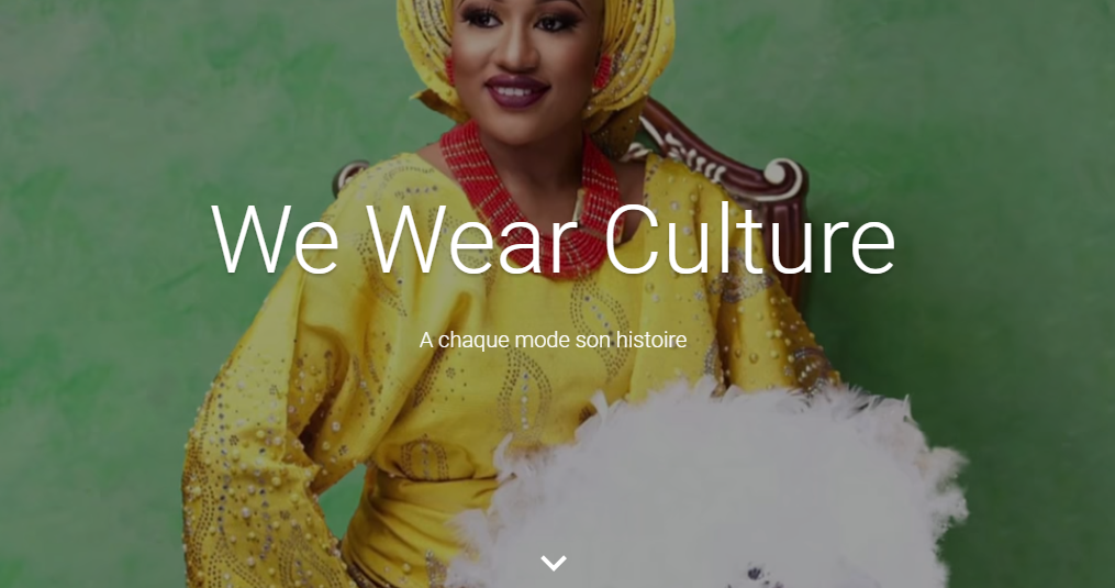 We wear culture slider